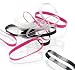 BLAX Snag Free Ponytail Holders - Black - 8 in 1 PACK