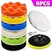 Produktbild SunTop 8pcs 100 mm(4 Inch) Auto Polierpads, Auto Polierschwamm, Polierschwamm Set für Polierauflage Bohrmaschine,Polierpad Set und Wolle Polierteller