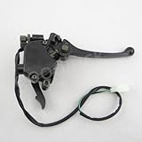 Puño del acelerador huopu pulgar del acelerador palanca de freno Asamblea para 50/70/110/150/CC ATV Quad Bike Buggy