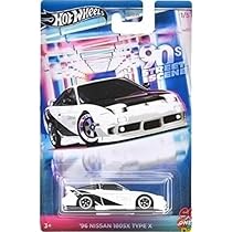 Hot Wheels Premium 90s Street Scene 96 Nissan 180SX Type X for 3 Hot Wheels Premium 90s Street Scene 96 Nissan 180SX Type X for 3