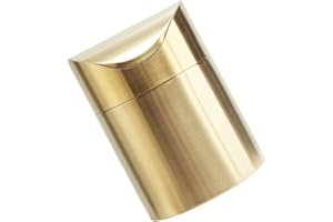 OSALADI Papelera Escritorio Cubo De Basura De Escritorio Pequeño Mini Cubo De Basura Mini Cesto De a De a De Mesa De Maquillaje Para Baños Cocinas Tocador Dorado