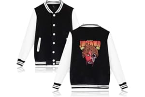 Flyself Unisex Baseballjacke Gedruckt Baseballuniform Pullover Streetwear Hip Hop Jugend Lässig Sweatshirt Langarm Jacke