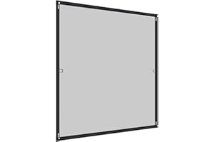 Windhager Insektenschutz Spannrahmen Fenster PLUS, Fliegengitter Alurahmen für Fenster, Selbstbausatz 140 x 150 cm, anthrazit, 04329