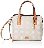 Fossil Damen Emma Tornistertasche, Grau (Grey), 14 x 21 x 25...
