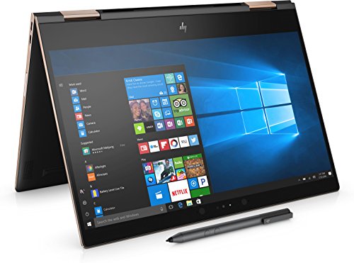 HP Spectre x360 13-ae055na 2 in 1 Laptop Tablet 13 3  Ultra HD 4K Display Intel Core i7-8550U  1 8GHz   4 0GHz Turbo Quad Core Processor  8GB RAM  512