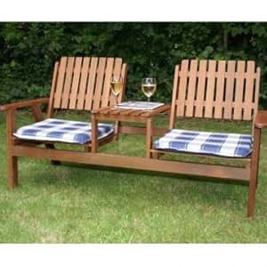 Jack and Jill Garden Love Bench Seating: Amazon.co.uk