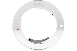 EBTOOLS Lens Adapter Mount Lens Adapter Ring PB-EOS Electric Lens Adapter Ring for Praktica PB Mount Lens for EOS EF Mount Camera