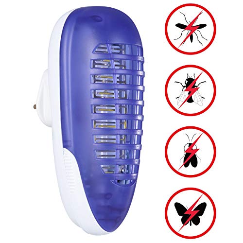 MKZWYY Lámpara Antimosquitos UV Eléctrico, Lámpara Mosquitos para Matar Mosquitos y Insectos