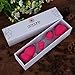 amoore Pack of 4 Makeup Sponge Makeup Applicator Latex-free Foundation Sponge Makeup Blender Set (RED)
