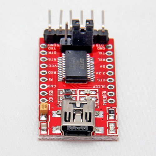 Neu FT232RL 3.3V 5.5V FTDI USB to TTL Serial Konverter Adapter Module Arduino Mini Port - 2