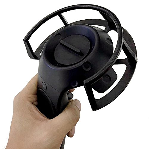 Preisvergleich Produktbild Controller Griff Antikollisions Elastische Schutzhülle Kollision Rüstung Silikon Fall Für htc vive / HTC VIVE PRO Headset VR Brille (Schutzrahmen mit Controller fall)