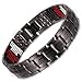 Produktbild Herren Titan magnetisch bracelet-all sizes-negative Ion Balance Armband Golf Geschenke Gesundheit Armband für Arthritis Karpaltunnelsyndrom Tennis Handgelenk joint-bt600 17.5 cm / 6.9 in