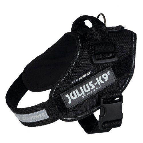 Trixie - Arnés Julius-K9 Dog IDC para perros (L-XL/Negro)