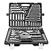 Produktbild 150 Stück Steckschlüsselsatz Ratschenschlüssel Kombination Werkzeuge Auto Repair Tool Kit für Auto Reparatur/Home Wartung