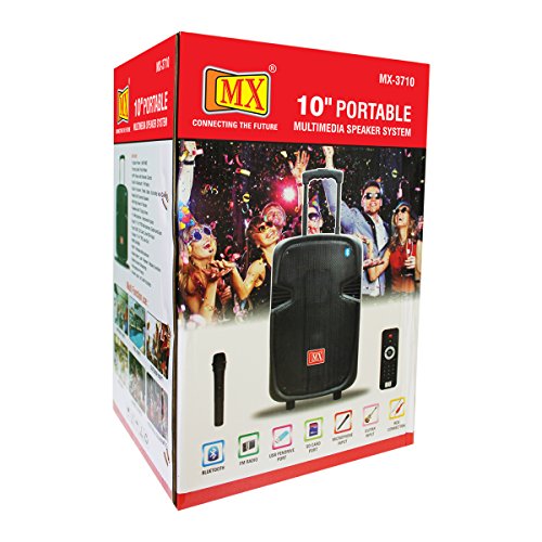 mx 10 multimedia speaker trolley