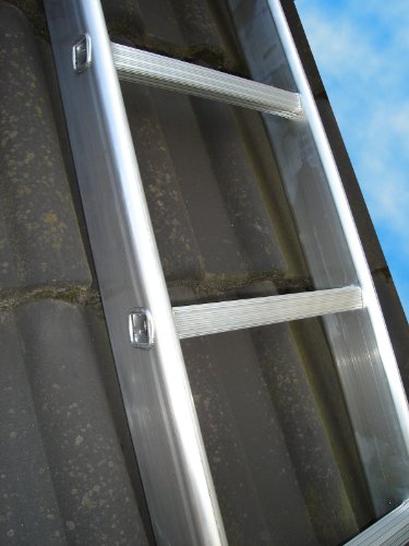 Kaminkehrerleiter Dachleiter Aluminium 21 Sprossen 5,88m - 2
