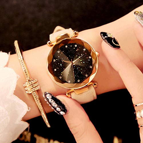 Preisvergleich Produktbild LTOOLA Girl Watch wasserdichte Mode Einfache Trend-Freizeit,F