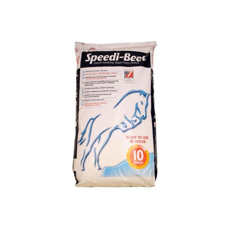 Speedibeet SPEEDIBEET HORSE FEED QUICK SOAKING BEET PULP FLAKES NO MOLASSES FOR LAMINITIS