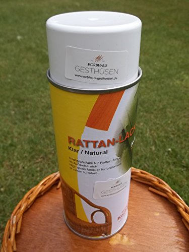 Rattanpflege,Rattanlack,Aufarbeitung + Schutz. Euro 39,75/L, transparent von Korbhaus Gesthüsen
