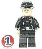 LEGO STAR WARS - Figur Juno Eclipse mit Cavalry Cap M�tze aus Bausatz 7672 genau wie abgebildet mit der Nr. 1 - Star Wars