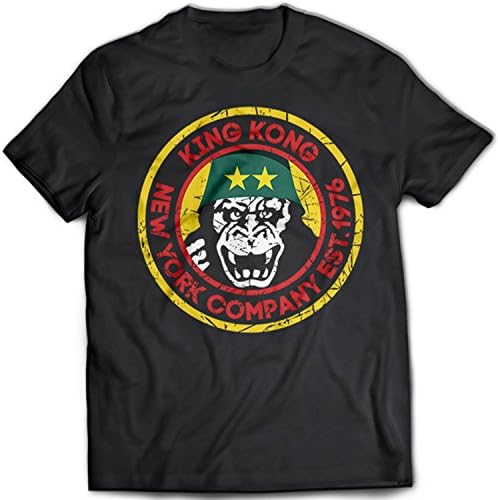 9236 King Kong Company Mens T-Shirt Taxi Driver Robert The Godfather Scarface Goodfellas Raging Bull(X-Large,Black)