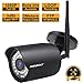 Price comparison product image 1080P Wireless WiFi Security Camera Outdoor - GENBOLT Waterproof IP Surveillance Camera System, 50ft Night Vision, Customizable Motion Detection