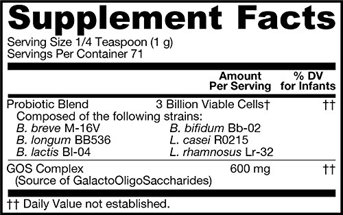 Jarrow Baby's Jarro-Dophilus (+ FOS, 71g Powder)