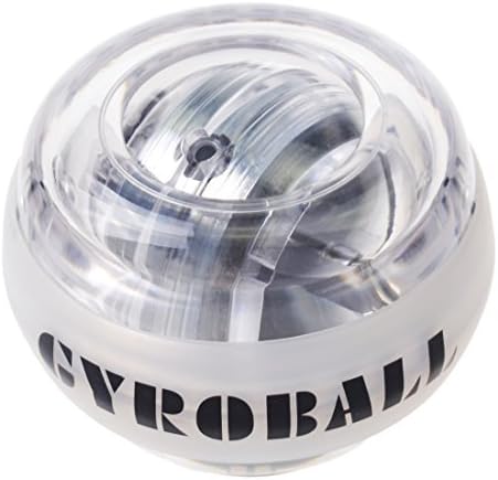 RESBO Wrist Trainer LED Light Wrist Ball Exerciser Hand Spinner Gyroscopic Ball Metal Type with LCD Display Speedometer