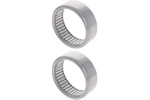 Othmro Lot de 2 Roulement à Aiguilles B2812 avec Capacité de Charge Élevée, Roulement à Aiguilles à Bout Ouvert et à Cuvette Étirée, 2-1/8" x 1-3/4" x 3/4", pour L'industrie de Fabrication