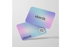 vKardz - Magic NFC & Smart Digital - Biglietto da visita senza contatto (Milky way)