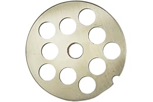 La zappa Piastra professionale in acciaio per Tritacarne numero 22 "Palumbo Pavi" (10 fori da 14 mm)