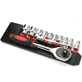 İŞKUR MAKİNA 12 Par&ccedil;a Cırcırlı Lokma Takımı 1/2'' Lokma Seti, Standart