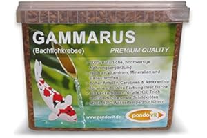 pondovit Gammarus (Bachflohkrebse - Premiumsnack - Koi Leckerbissen, 2.4 l