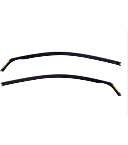 J&J Automotive | Deflettori D'Aria Antiturbo Per C3 2002-2009, Set Di 4 Pz, Nero, Antivento, Antipioggia, Fume' Oscurati - Foto 11