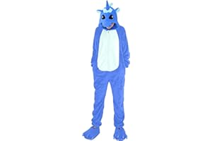 Ovender Cosplay Pijama Kigurumi Disfraz Animale Mono de una Pieza Carnaval Navidad Halloween Adultos Unisex Mujer Hombre Ropa Interior Espectáculo Invierno
