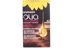 Garnier Olia Coloración Permanente, Rubio Oscuro Dorado 6.3, 1 Unidad (Paquete de 1)