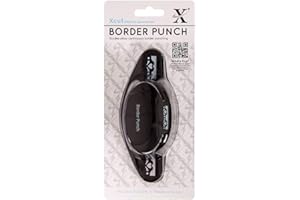 DOCRAFTS Xcut Decorative Border Punch 4cm Hearts Hole Paper Punch Corner Cutter For Craft, Card Making, Scrapbooking, Paper Craft