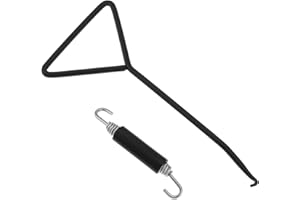 Briny River 1 x Motorcycle Exhaust Expansion Sources 8.5 cm with 172 x 80 mm Tension Spring Hook for Motorcycle Scooter