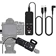 JJC Remote Commander with Multi Terminal for Sony a7R V, a7 IV, A6600 A6400 a7S III ZV-1 a9 III A99 A7 A7R A7S RX100 VII, FDR- AX53 CX405 CX900 - Replaces Sony RM-VPR1 Shutter Remote Control