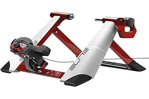 Elite Novo Force - Rodillo magnético de ciclismo (sistema de fijación rápida, máxima estabilidad), 8 niveles de resistencia