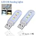 Produktbild USB LED Licht - Power Bank Taschenlampe / Keyboard Lampe - Helle 3 LED Leseleuchte – Keine Batterien notwendig - PC & Mac Kompatibel – Handy / Smartphone – USB-Stick Optik