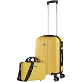 ITACA - Hard ABS Travel Suitcases - Cabin Travel Suitcase, Medium Suitcase and Large Suitcase - Telescopic Handle, 4 Swivel W