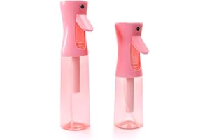 Flearitzo Pulverizador Agua Peluqueria 2 Unids Botella Spray de Bruma Fina para Cabello 200ml y 300ml Botella de Spray para Cuidado Capilar Piel Herramientas Peluquería Jardinería Limpieza