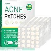 Zemolo 300pcs Patches for Acne Pimple Patches Acne Stickers | Acne Hydrocolloid Patches with Salicylic Acid and Tea Tree Abso
