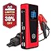 Price comparison product image PUSHIDUN Jump Starter Auto Battery Charger - 12000mAh 600A Car Battery Booster Pack for 12V Gasoline & Diesel Engines with Smart Cable and 2 USB Outputs LED Flashlight and Compass