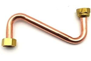 DIANHYDRO Tubo ad "S" in rame per cassetta di scarico wc