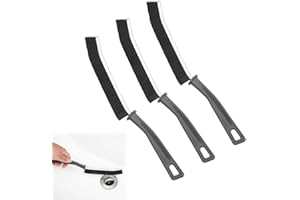 NAVESO 3PCS Crevice Cleaning Brush, Hard Bristle Crevice Cleaning Brush, Thin Cleaning Brush, Gap Cleaning Brush, Magic Cleaning Brush, Narrow Cleaning Brush for Bathroom Window Door Tile Joint