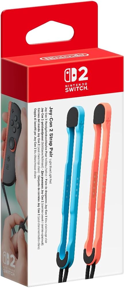 NINTENDO SWITCH 2 JOY-CON İKİLİ BİLEKLİK KIRMIZI/MAVİ