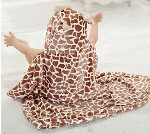 DINGANG Baby Kleinkinder Kids Bademantel Niedlichen Tier-Form mit Kapuze Warming Wrap Blanket, 0-6 Jahre - 5