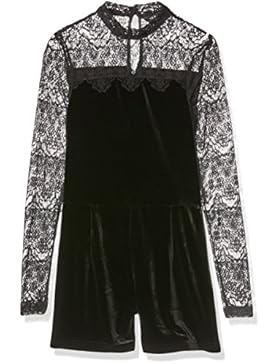 New Look Velvet and Lace Playsuit, Vestito Bambina